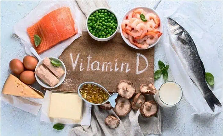 Một số thực phẩm chứa vitamin D tốt cho làn da