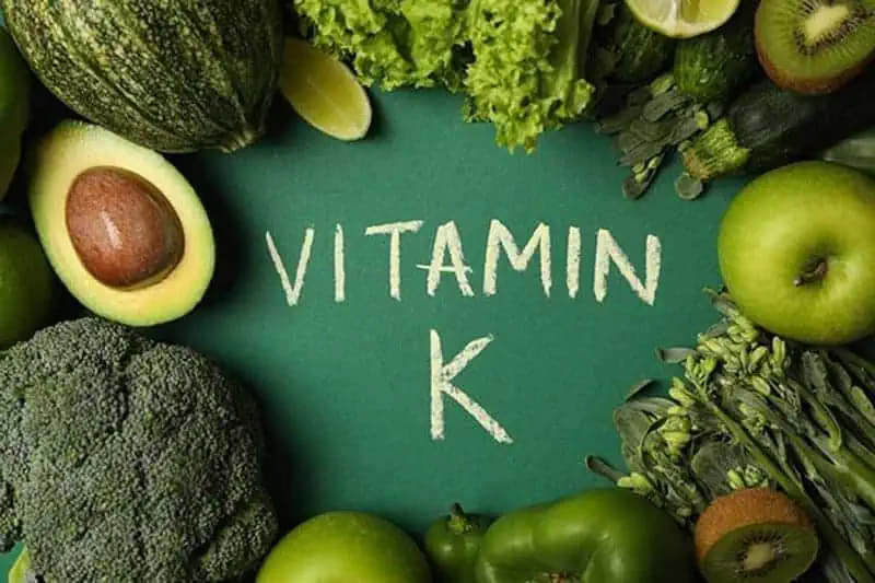 Vitamin K có nhiều trong rau xanh