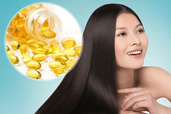 Vitamin E giúp tóc nhanh dài và bóng mượt