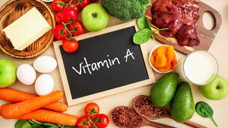 Vitamin A tốt cho tóc