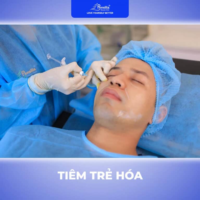 Tiêm trẻ hóa cho vùng mặt và vùng cổ tại phòng khám da liễu thẩm mỹ Pensilia