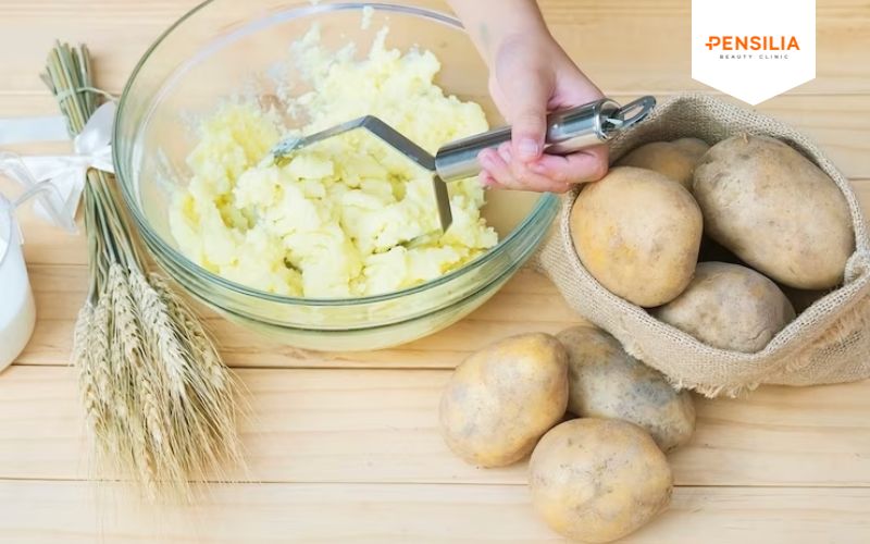 Trẻ hóa da với khoai tây
