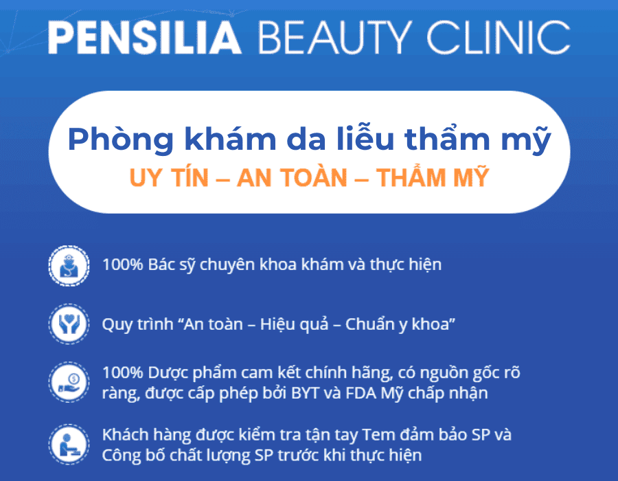 tiêm xóa nhăn và thon gọn hàm tại pensilia