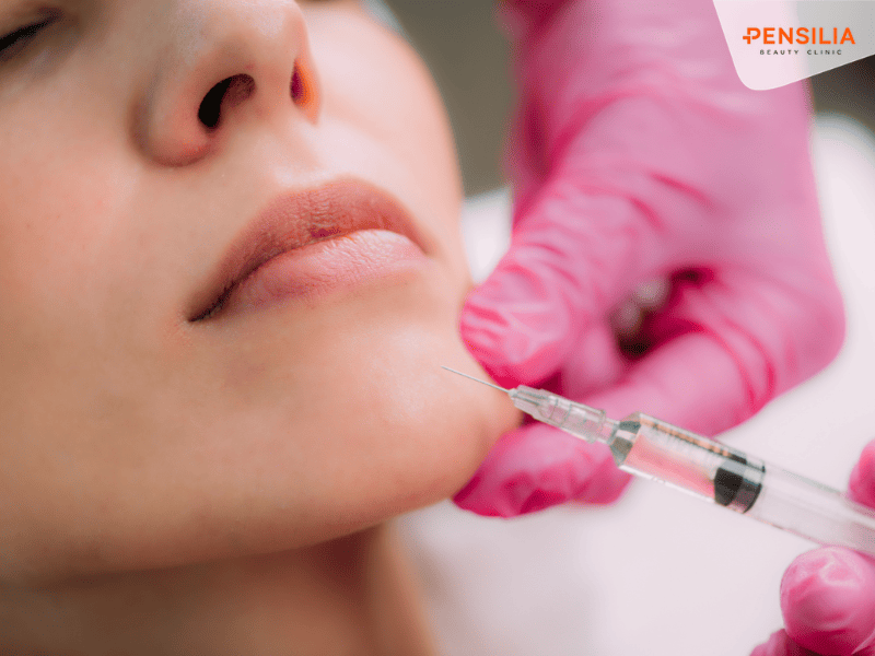 Juvederm được sử dụng để tạo hình cằm, môi, má,... khá tốt 