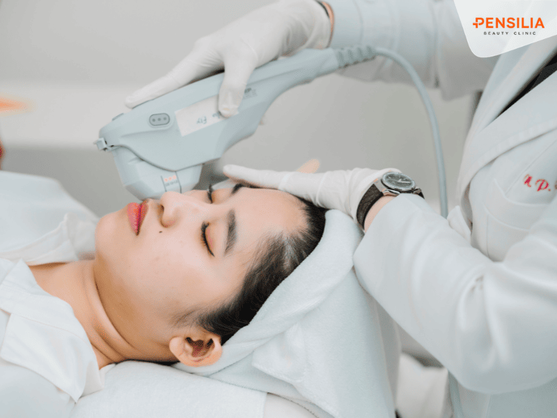 Trẻ hóa da mặt bằng công nghệ Ultherapy 