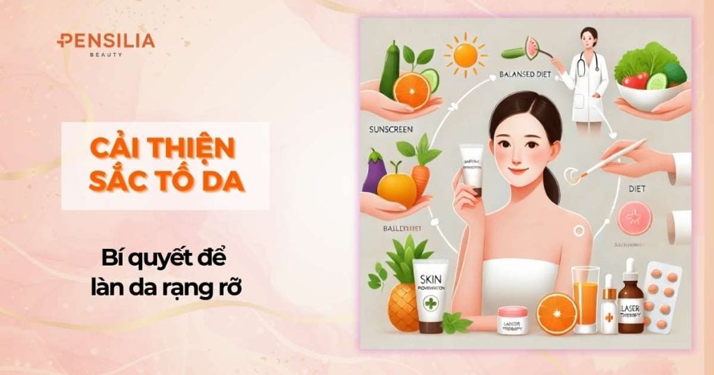 Cải thiện sắc tố da: bí quyết để làn da rạng rỡ