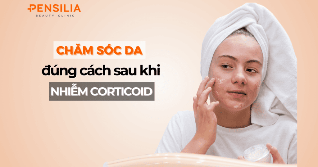 Cách chăm sóc da đúng cách sau khi bị nhiễm Corticoid