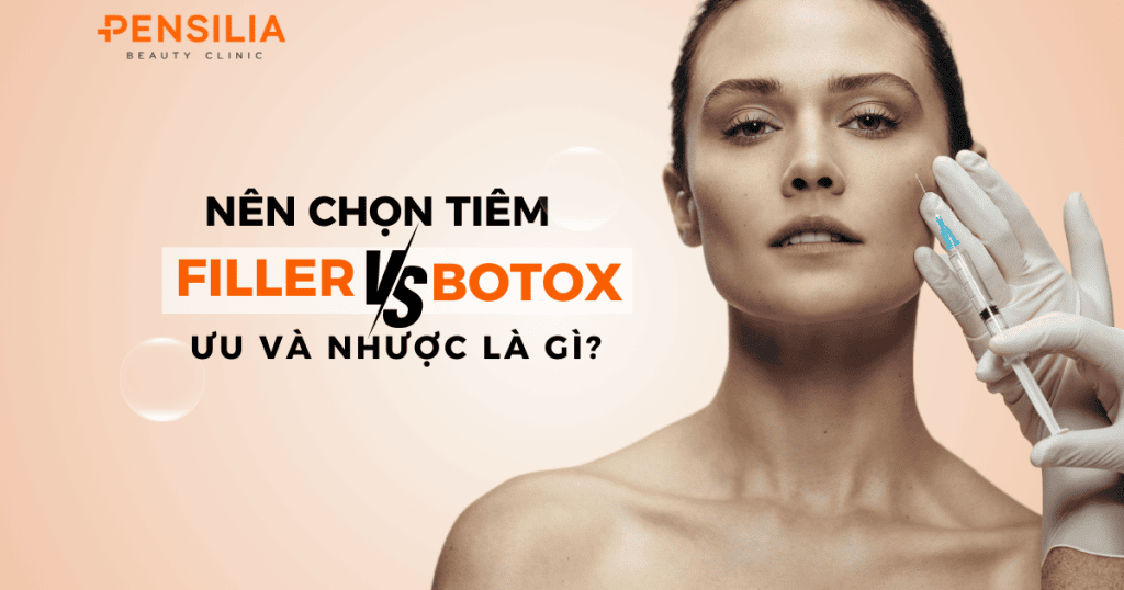 Nên tiêm filler hay botox