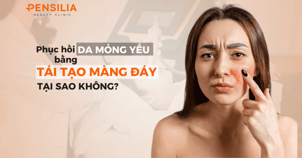 Phục hồi da mỏng yếu bằng tái tạo màng đáy