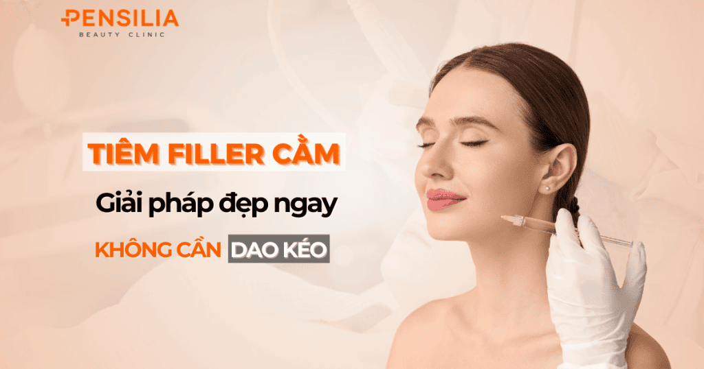 Tiêm filler cằm Đẹp ngay không cần dao kéo