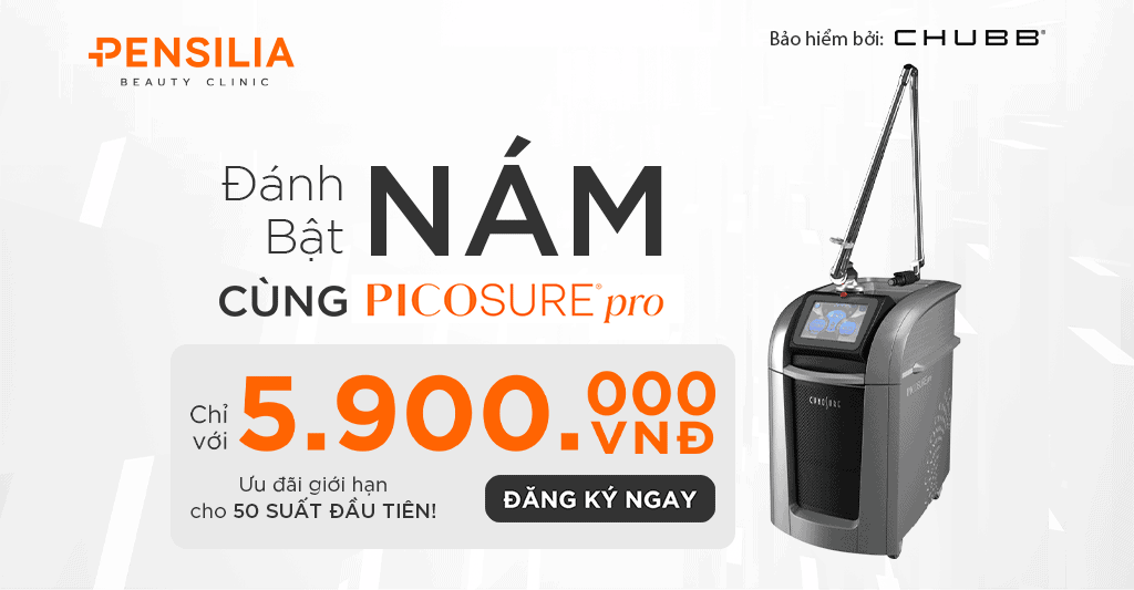 Đánh bật nám da cùng Picosure Pro chỉ với 5,9tr