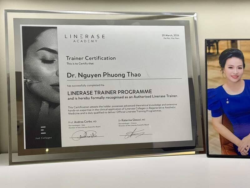 Trainer chính thức hãng LineRase (Ý) tại Việt Nam bác sĩ Nguyễn Phương Thảo