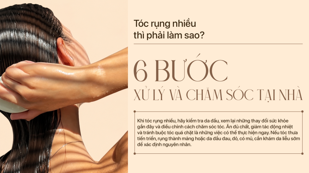 6 bước xử lý và chăm sóc tại nhà