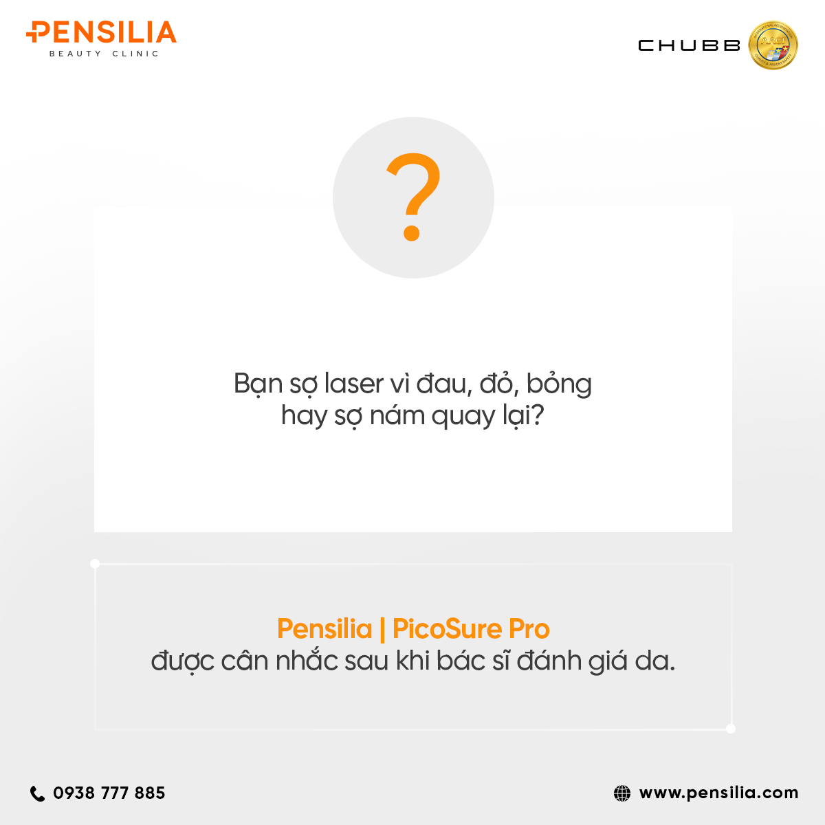Giải pháp công nghệ PicoSure Pro tại phòng khám da liễu thẩm mỹ Pensilia