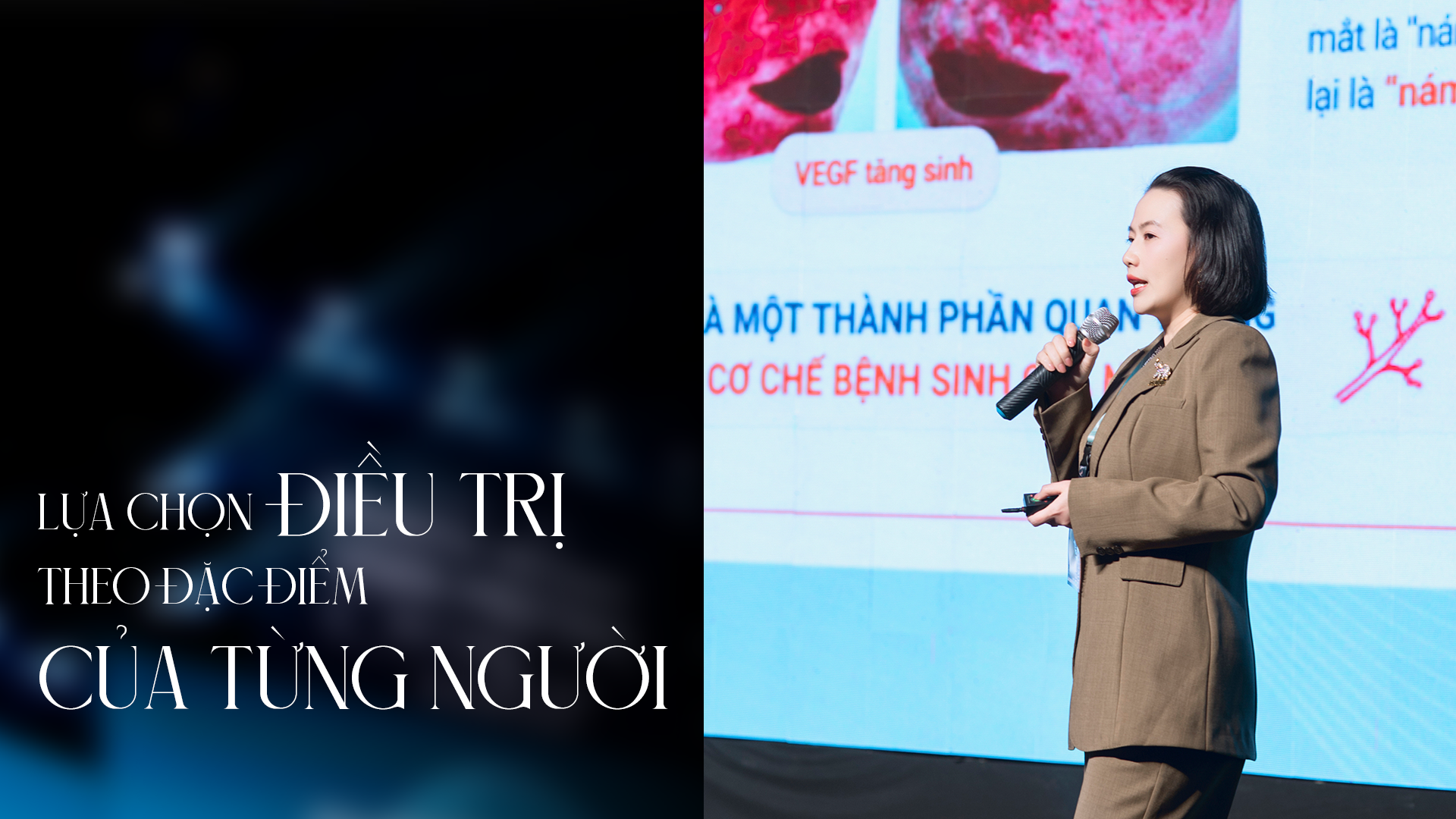 BS Nguyễn Phương Thảo chia sẻ cách tiếp cận điều trị nám tại Quanta Vietnam User Meeting 2026