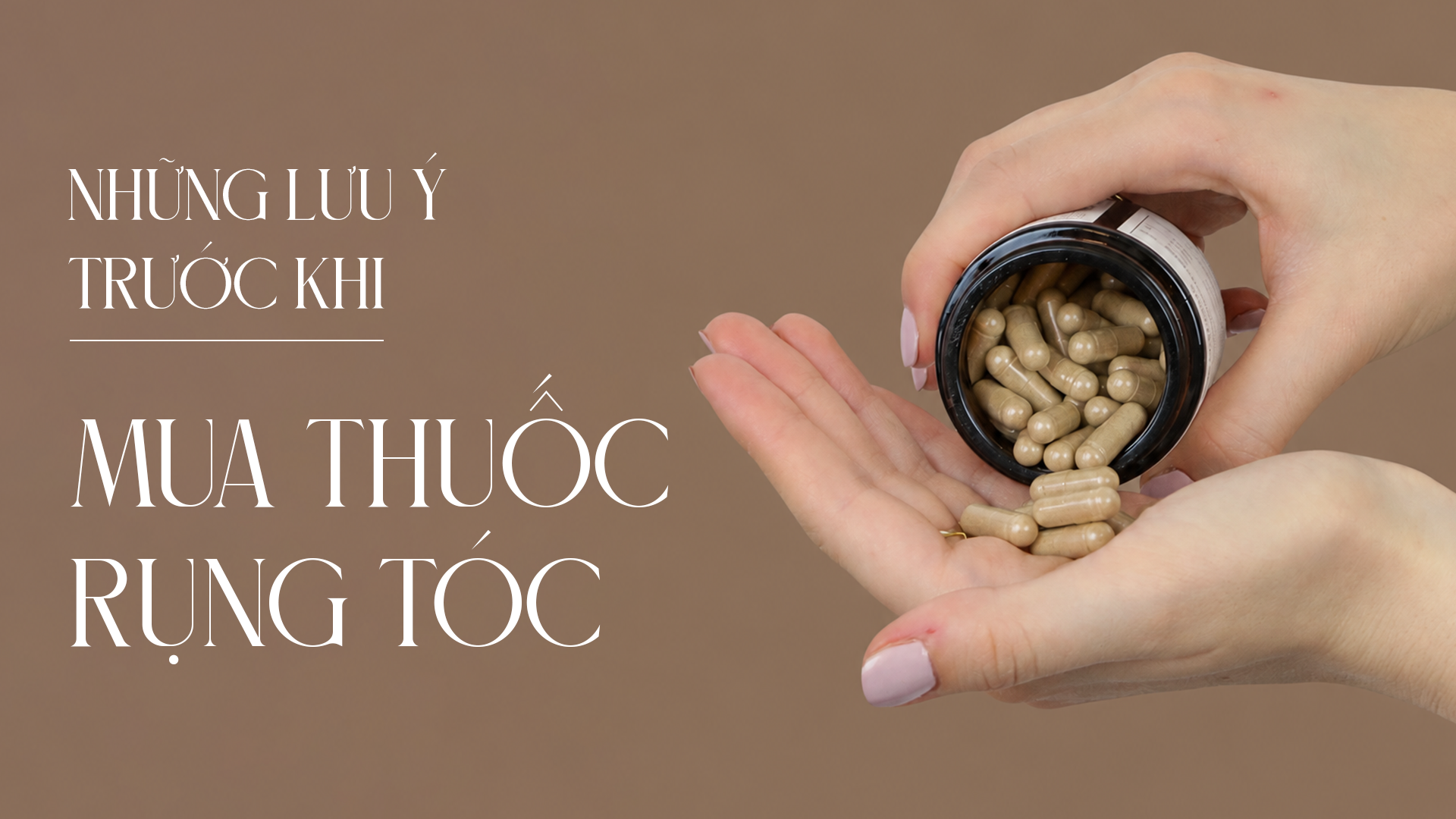 Những lưu ý trước khi mua thuốc rụng tóc