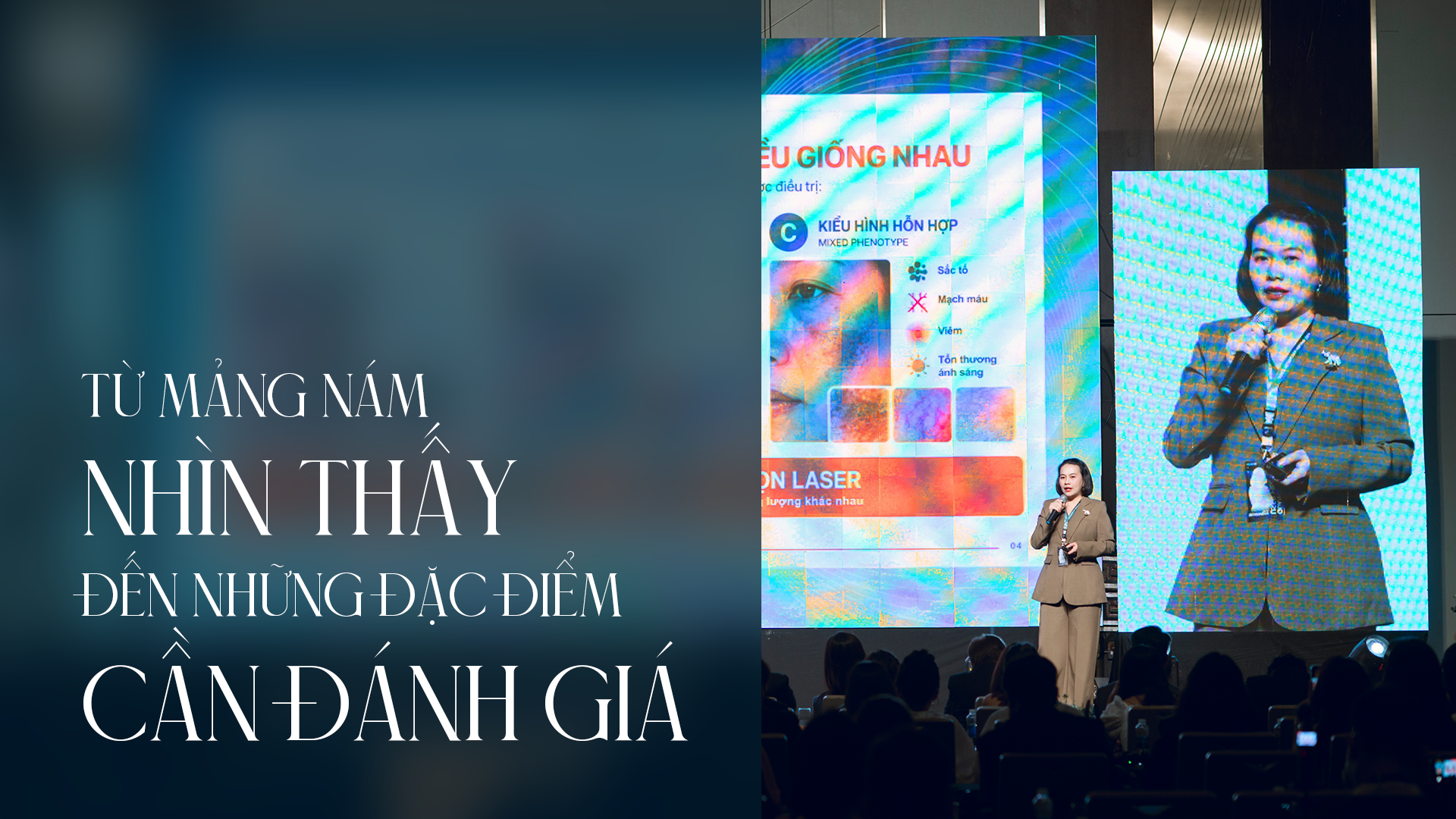 BS Nguyễn Phương Thảo chia sẻ cách tiếp cận điều trị nám tại Quanta Vietnam User Meeting 2026