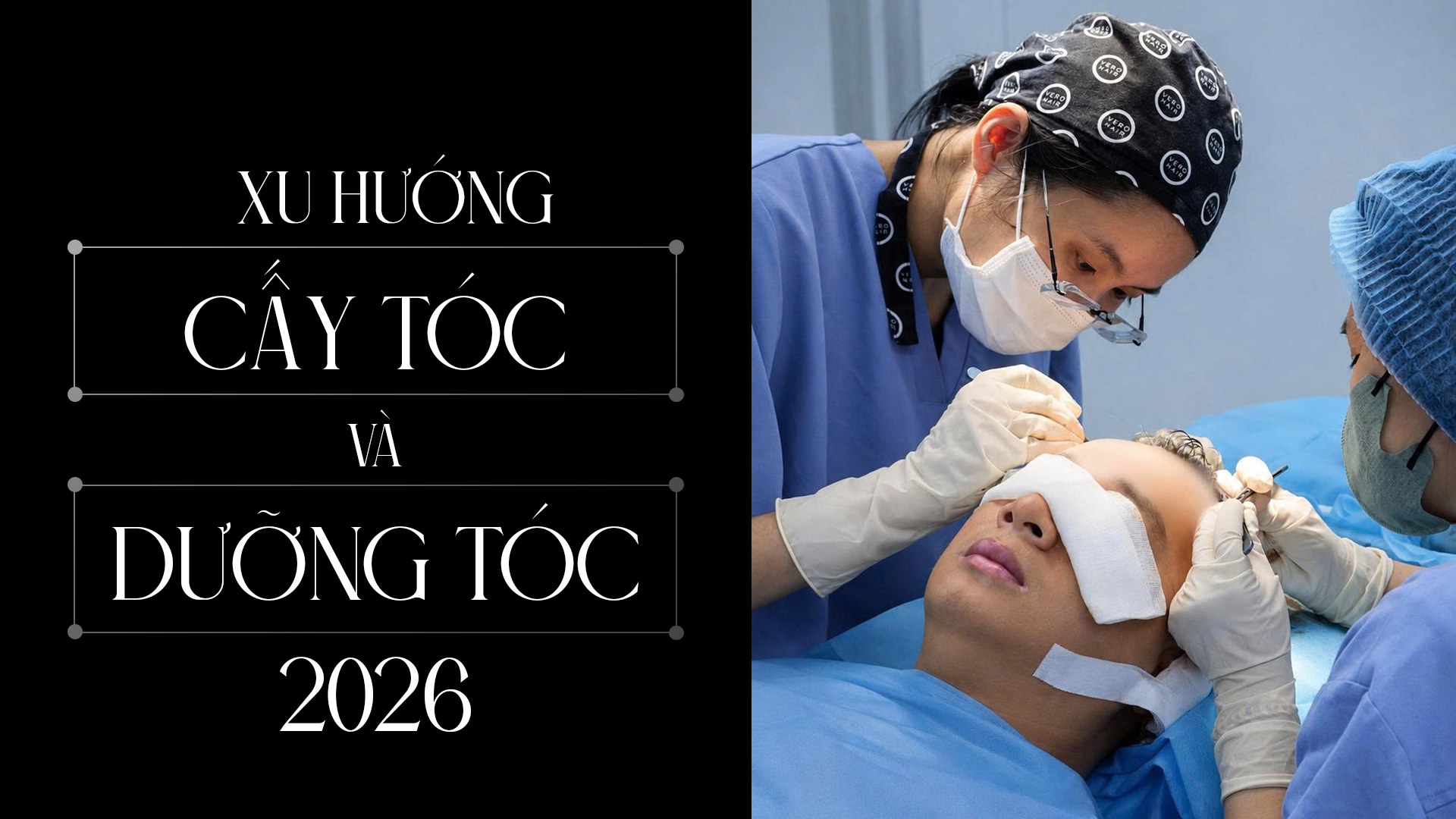 Xu hướng cấy tóc và dưỡng tóc mới nhất: Toàn cảnh công nghệ và điều trị